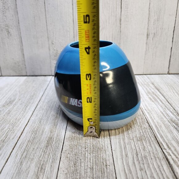 NASCAR Racing Helmet Coffee Mug Cup Blue Ceramic 2004 - Picture 8 of 8